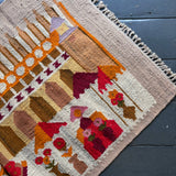 Sandinavian flat weave rug