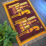 Two knights kilim