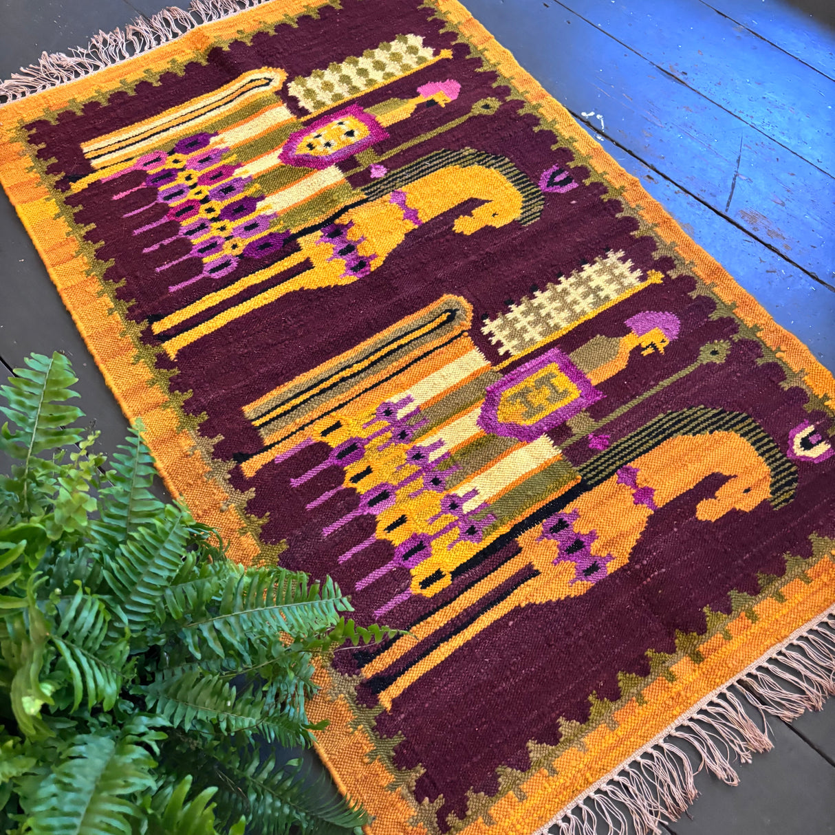 Two knights kilim