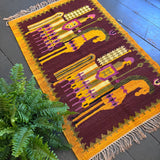 Two knights kilim