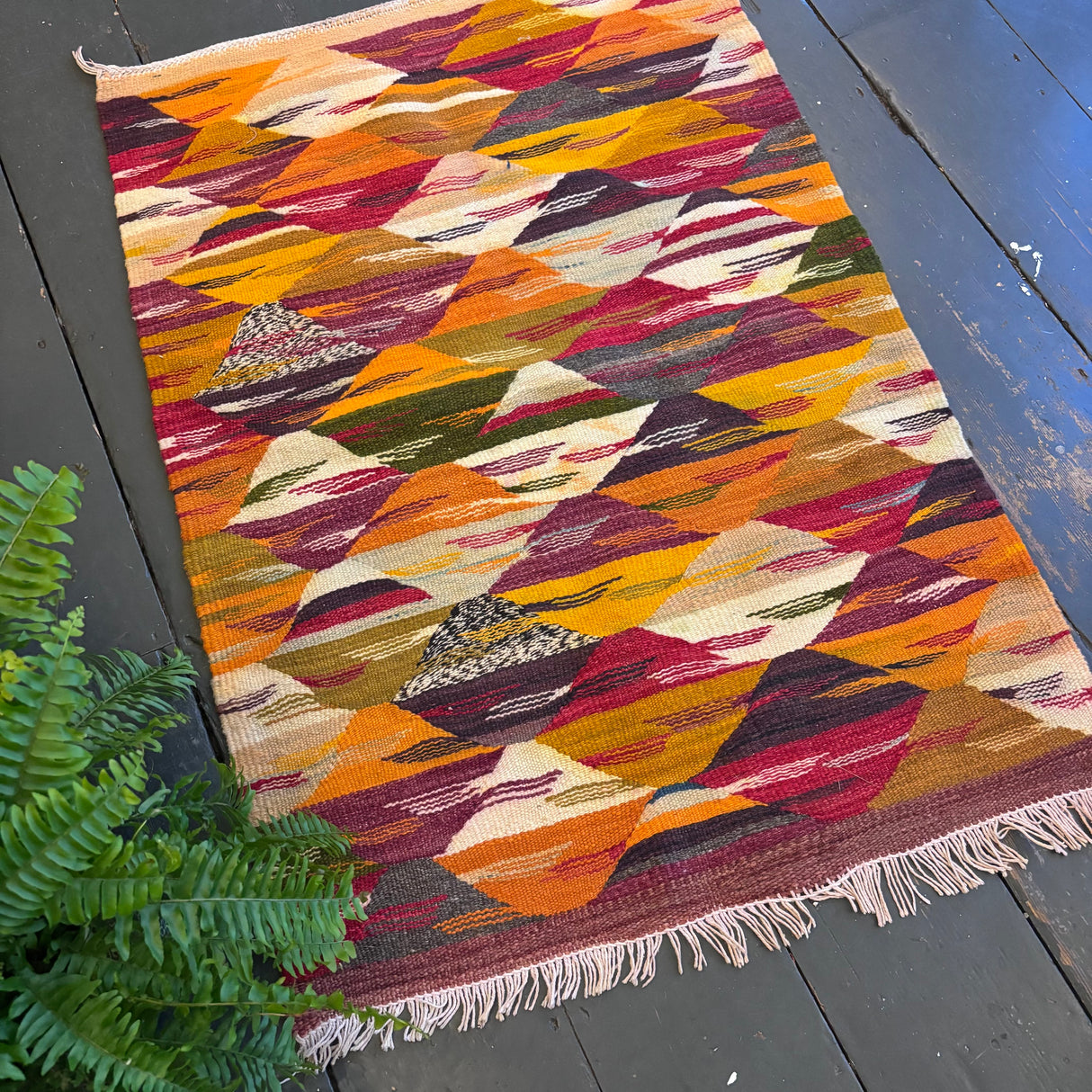 Moroccan dunes kilim
