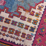 Large vintage Moroccan rug