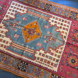 Large vintage Moroccan rug