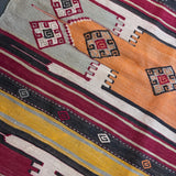 Medallion design Turkish kilim