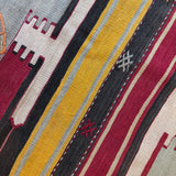Medallion design Turkish kilim