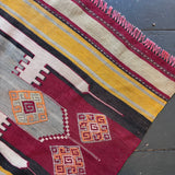 Medallion design Turkish kilim