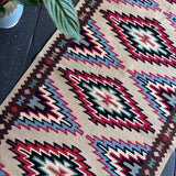 Bright geometric kilim