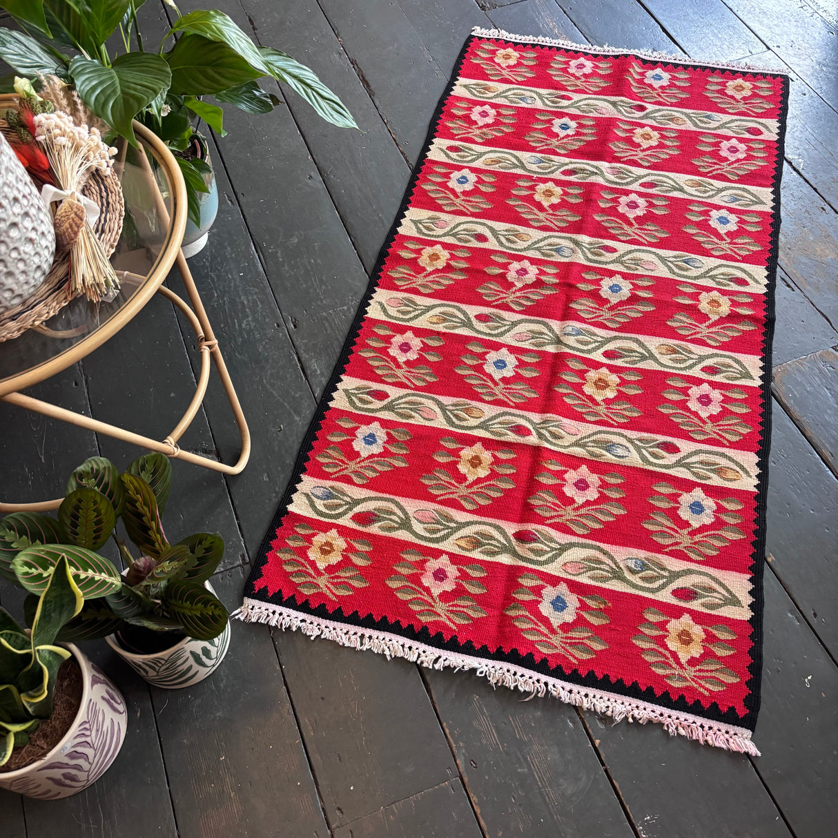 Moldavian floral rug