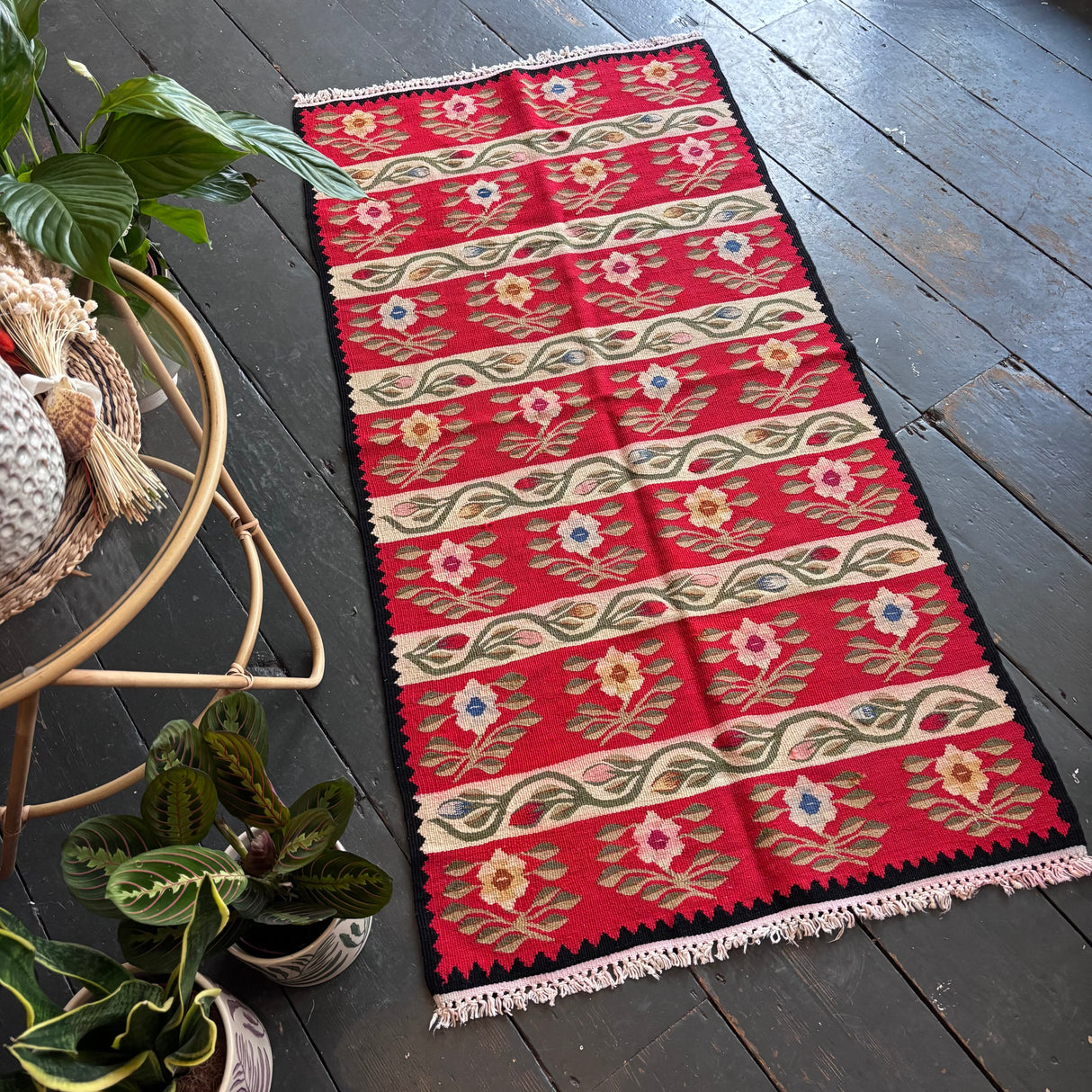 Moldavian floral rug