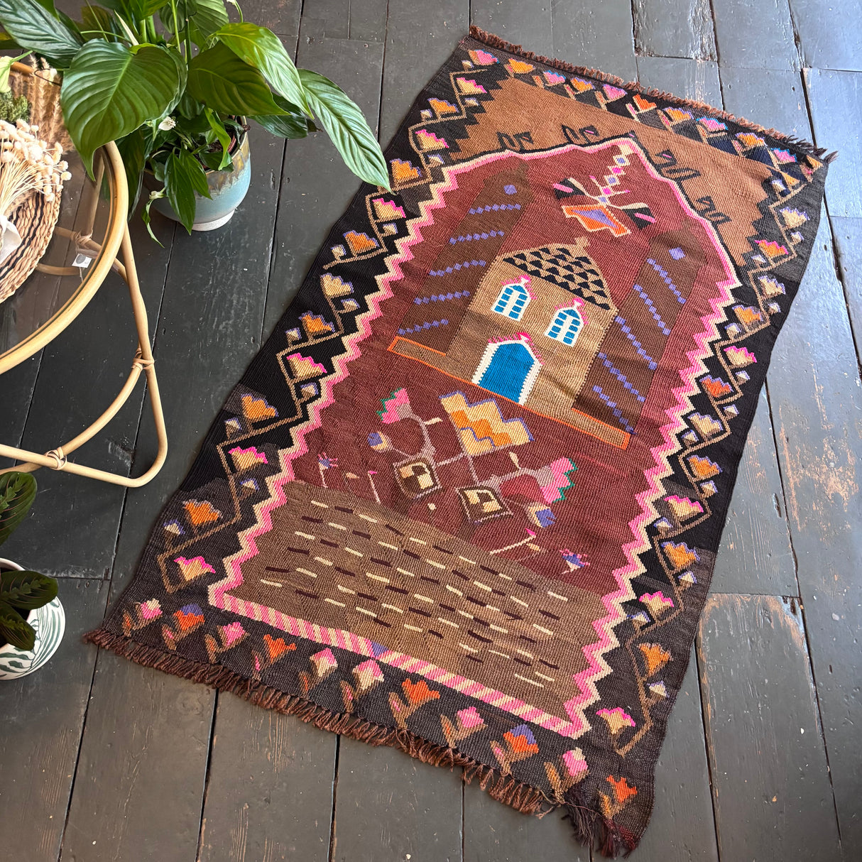 Persian bright kilim