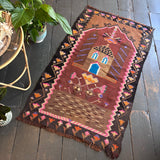 Persian bright kilim
