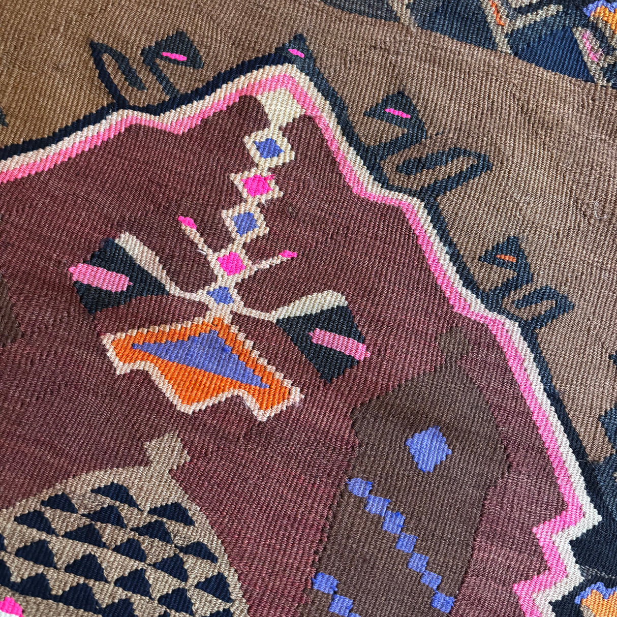 Persian bright kilim