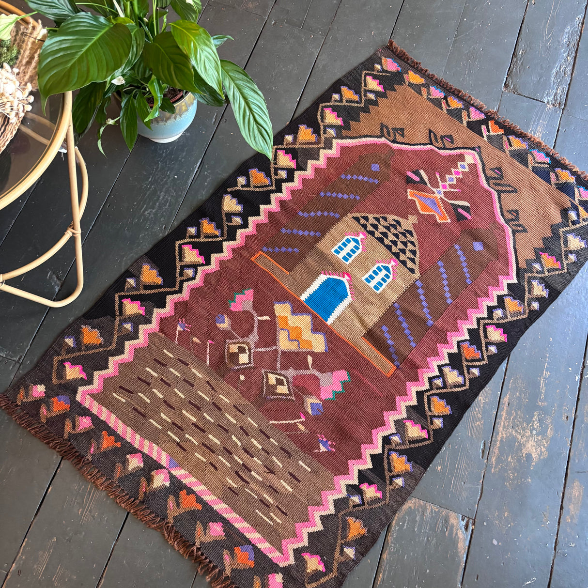 Persian bright kilim