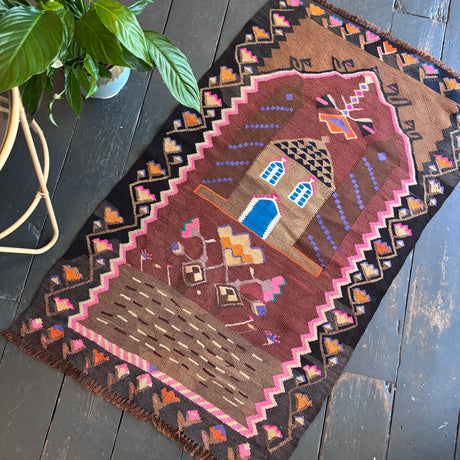 Persian bright kilim