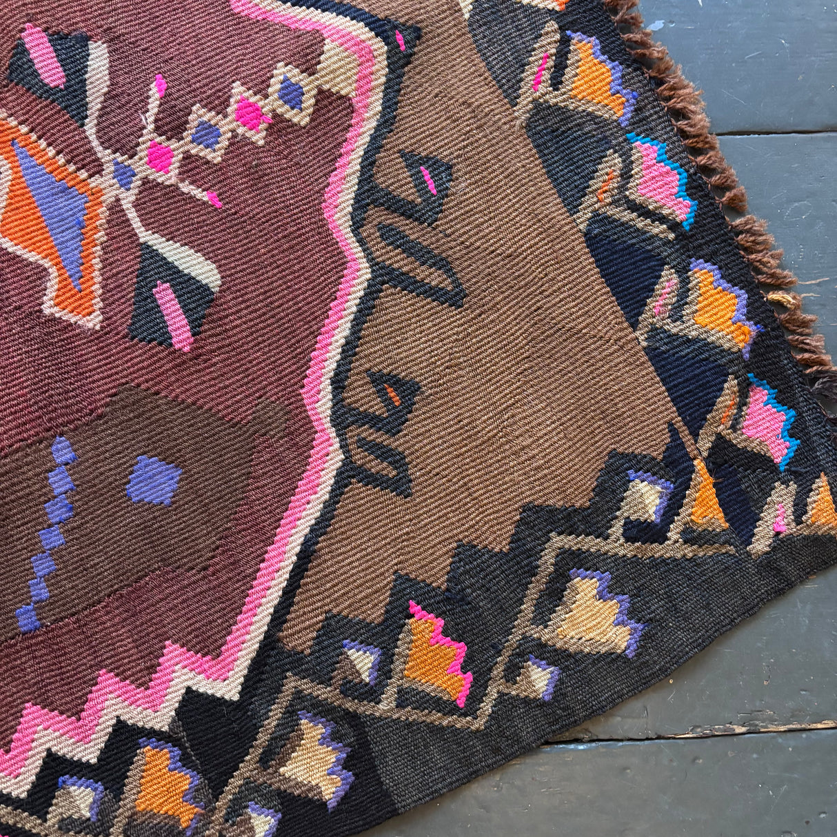 Persian bright kilim