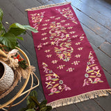 Romanian floral rug