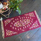 Romanian floral rug