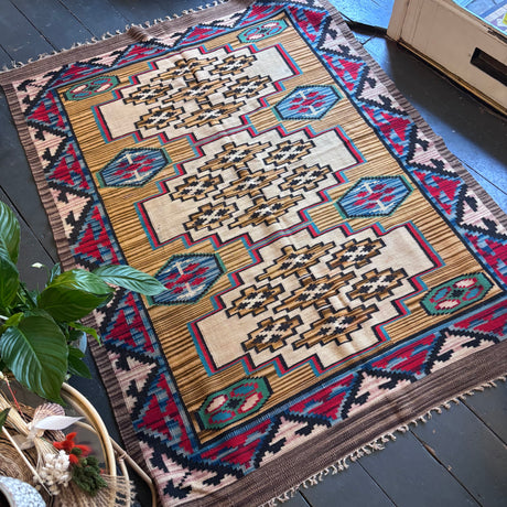 Geometric design kilim