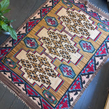 Geometric design kilim