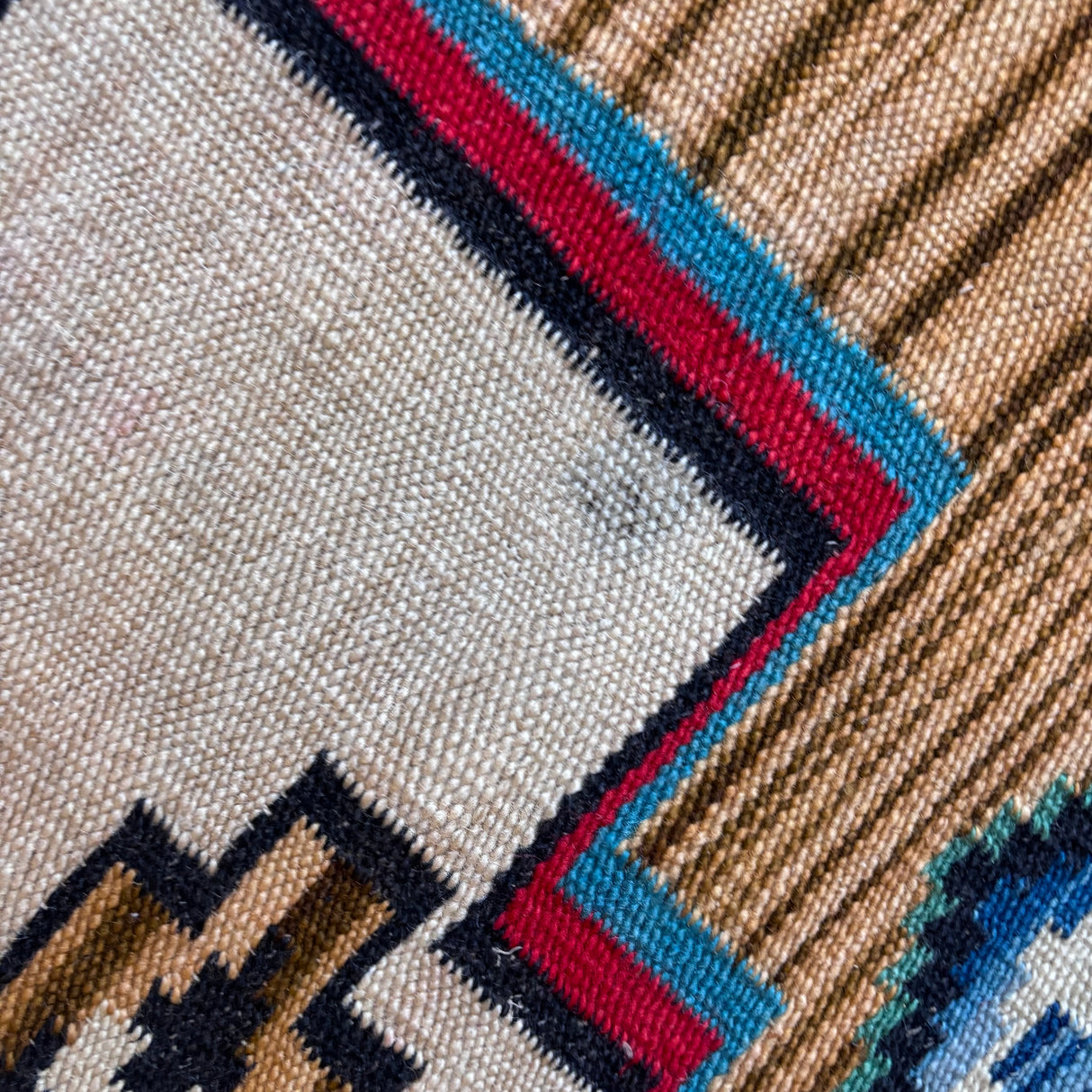 Geometric design kilim