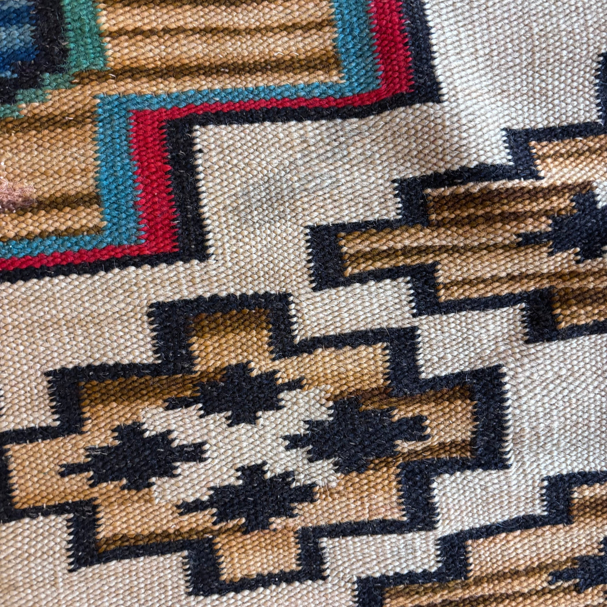 Geometric design kilim