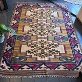 Geometric design kilim