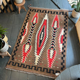 Vintage wool kilim