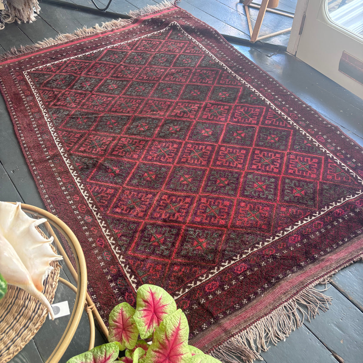Vintage Baluch rug