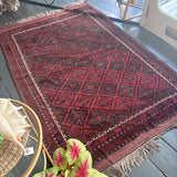Vintage Baluch rug