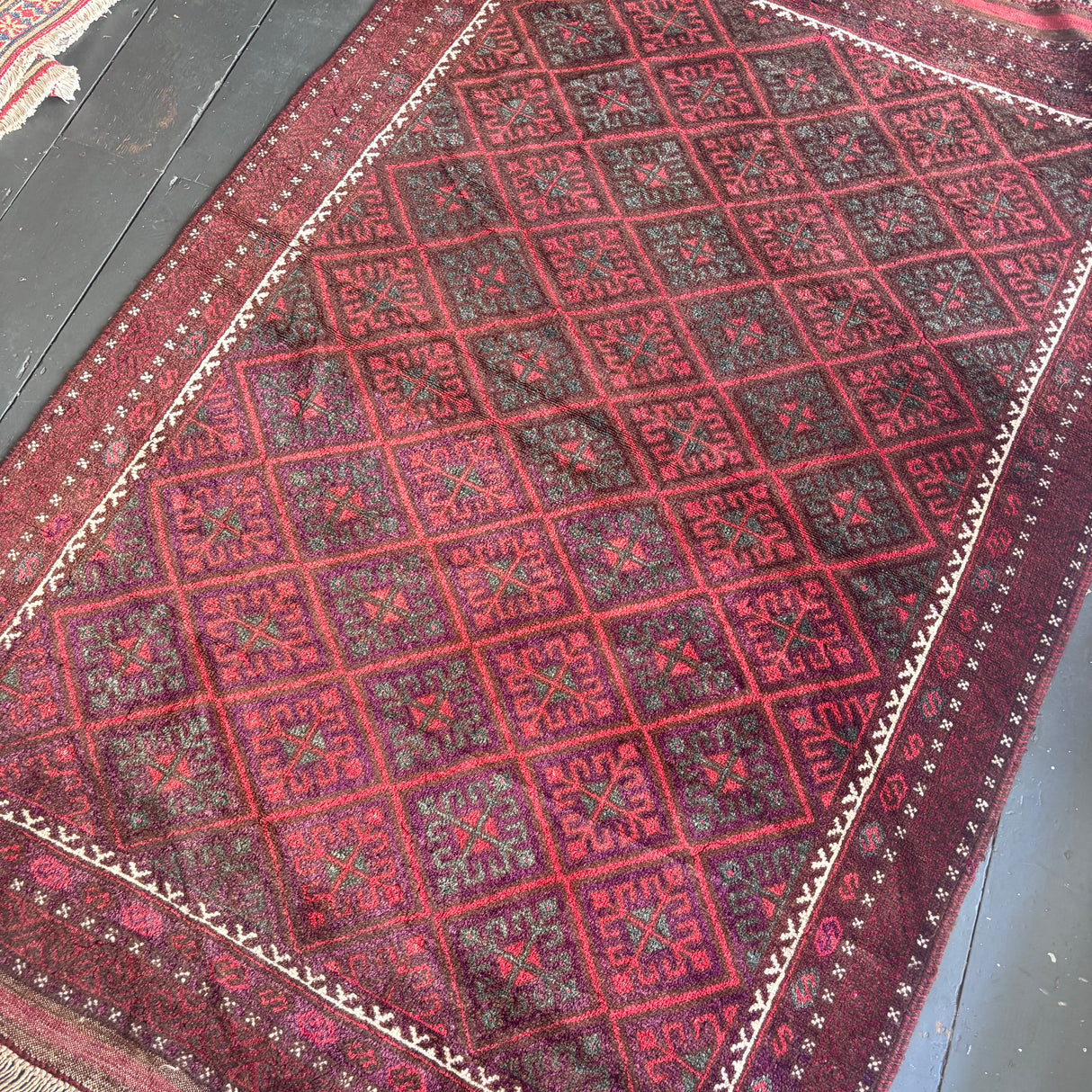 Vintage Baluch rug