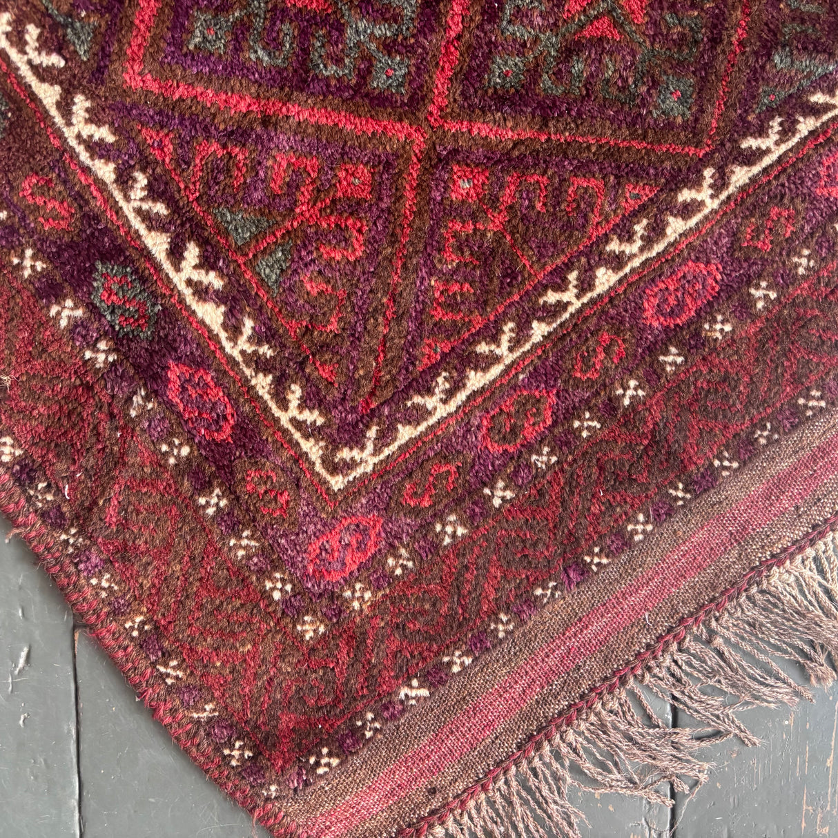 Vintage Baluch rug