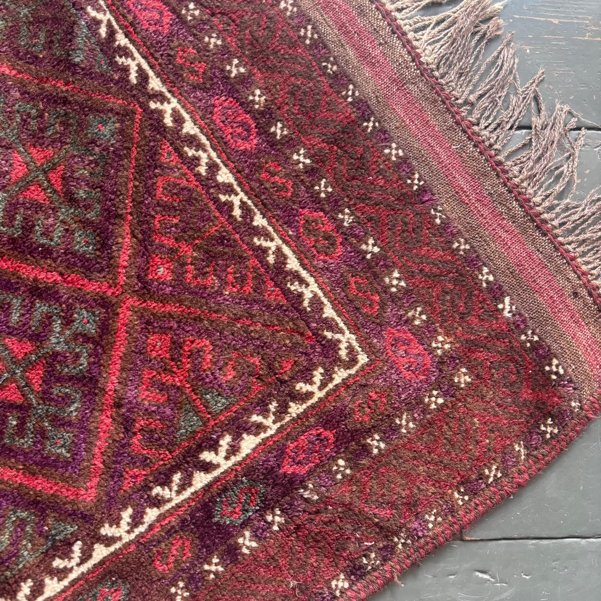 Vintage Baluch rug