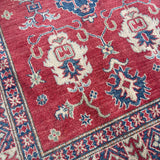 Hand knotted Kazak rug
