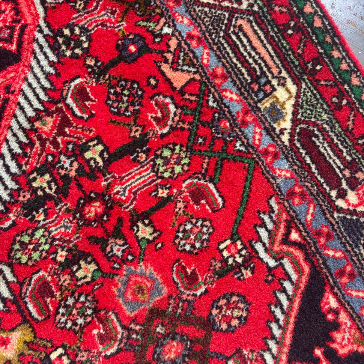 Persian Hamadam rug