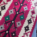 Bright Turkish kilim