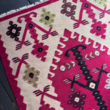 Bright Turkish kilim