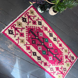 Bright Turkish kilim