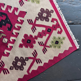 Bright Turkish kilim
