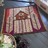 House in the woods rug