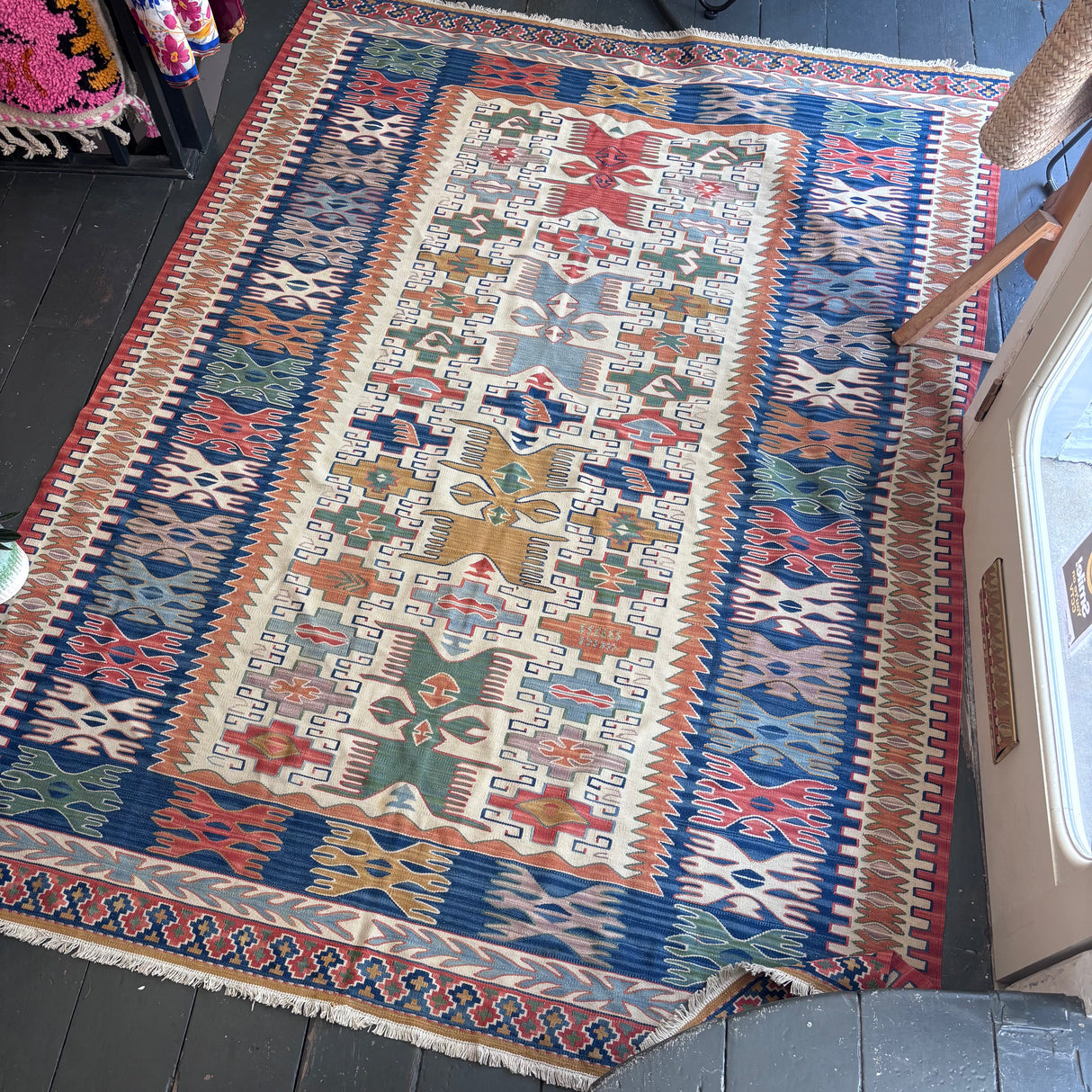 Large Turkish kilim