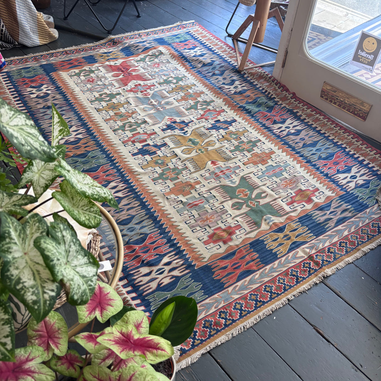 Large Turkish kilim