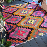 Turkish geometric rug