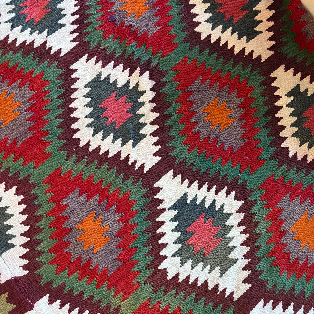 Turkish geometric kilim