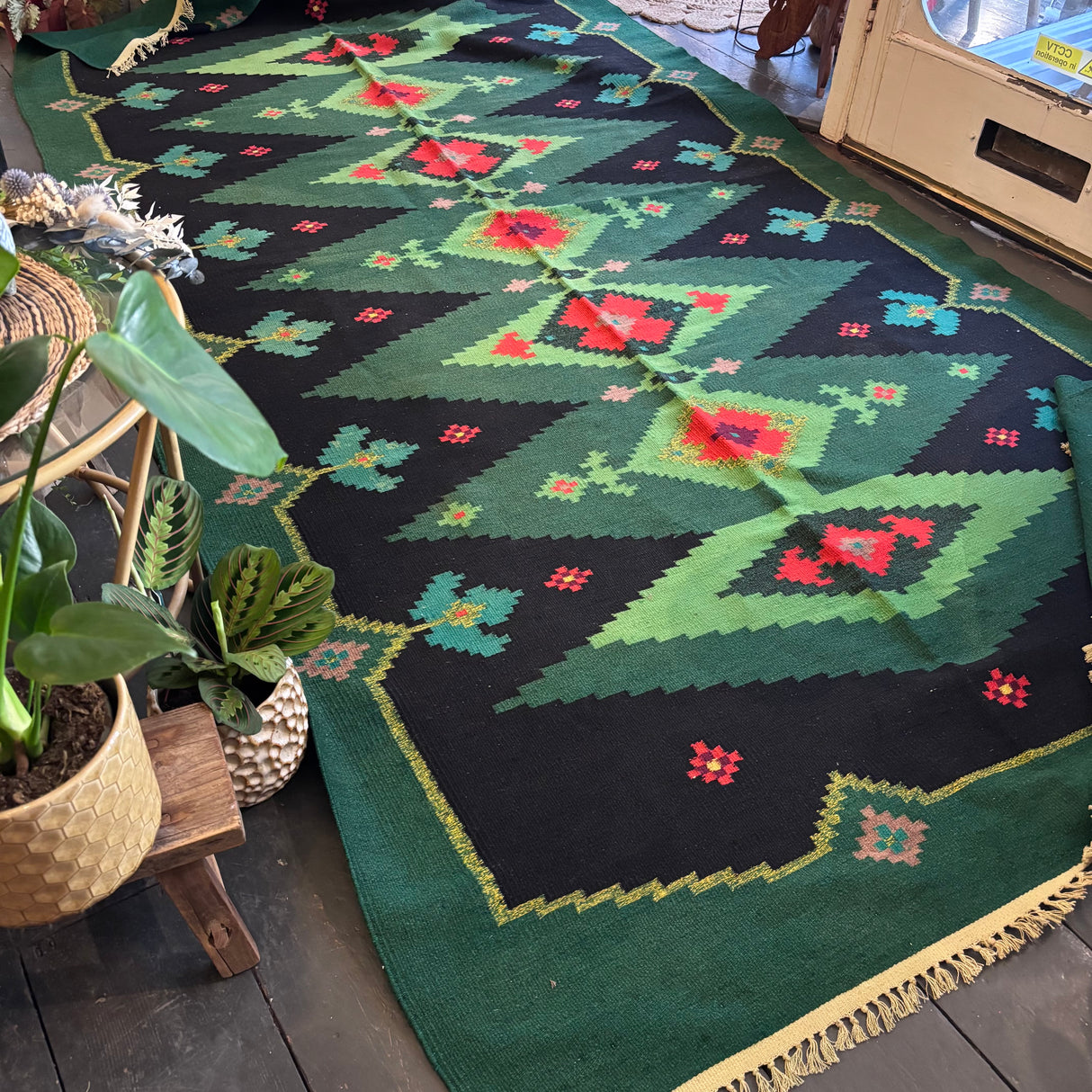 Vintage scandi rug