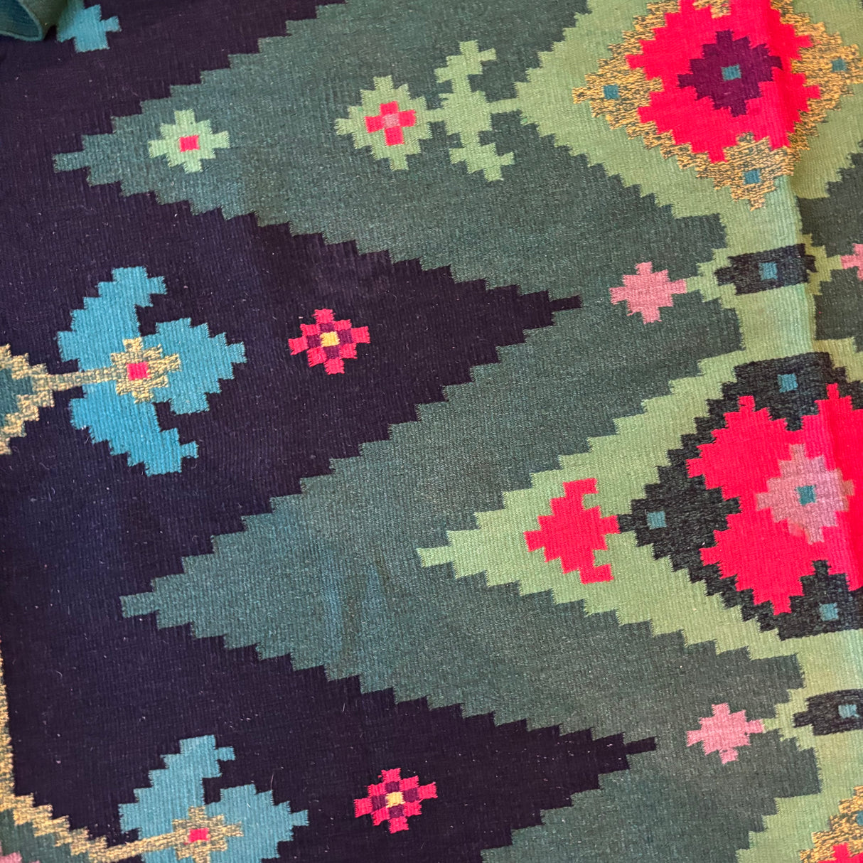 Vintage scandi rug