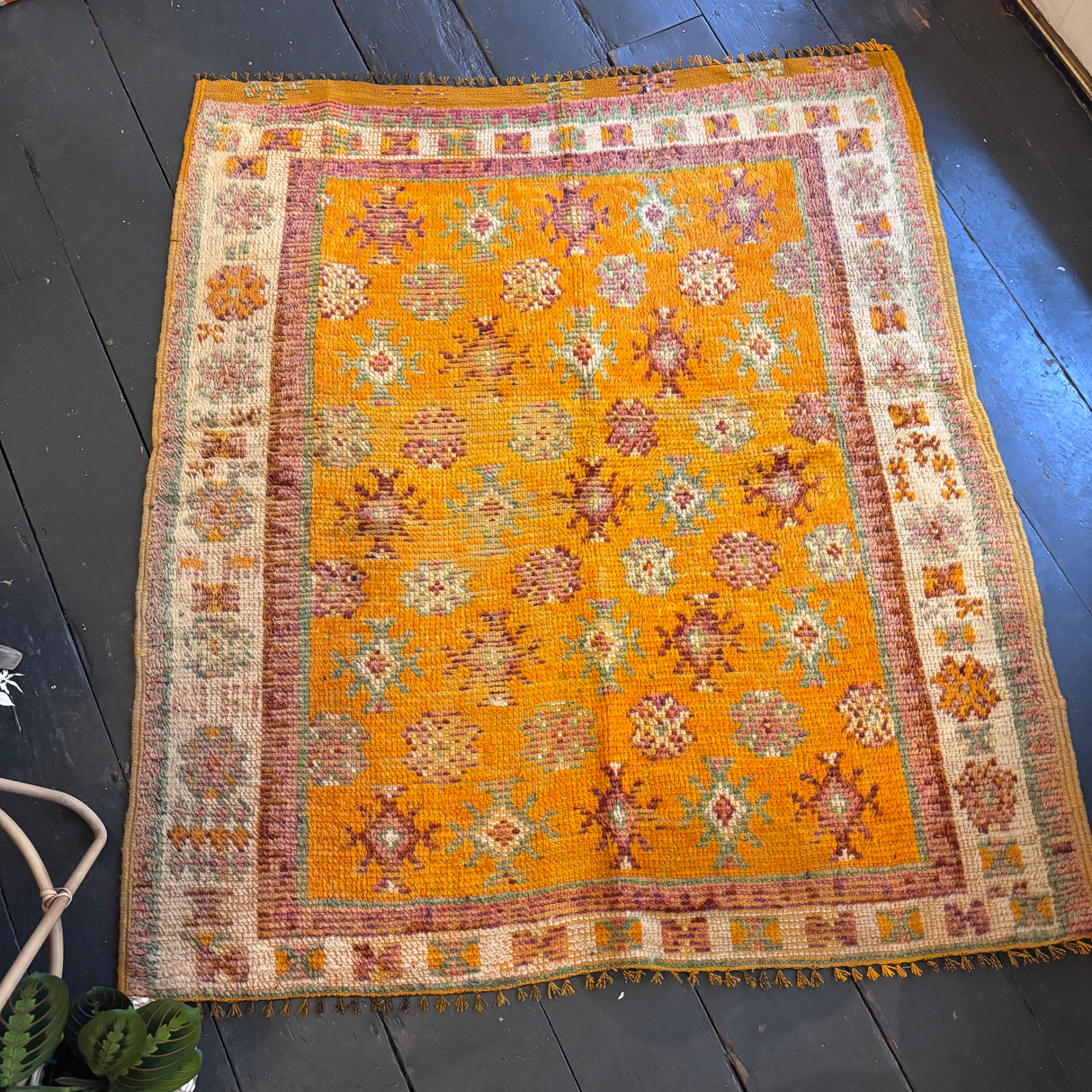 Vintage Moroccan rug