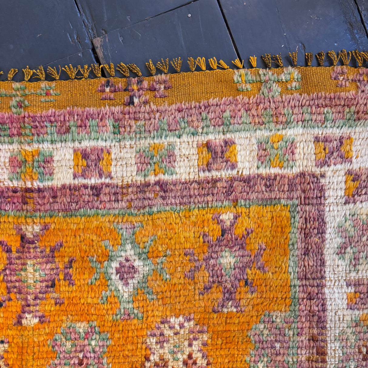 Vintage Moroccan rug