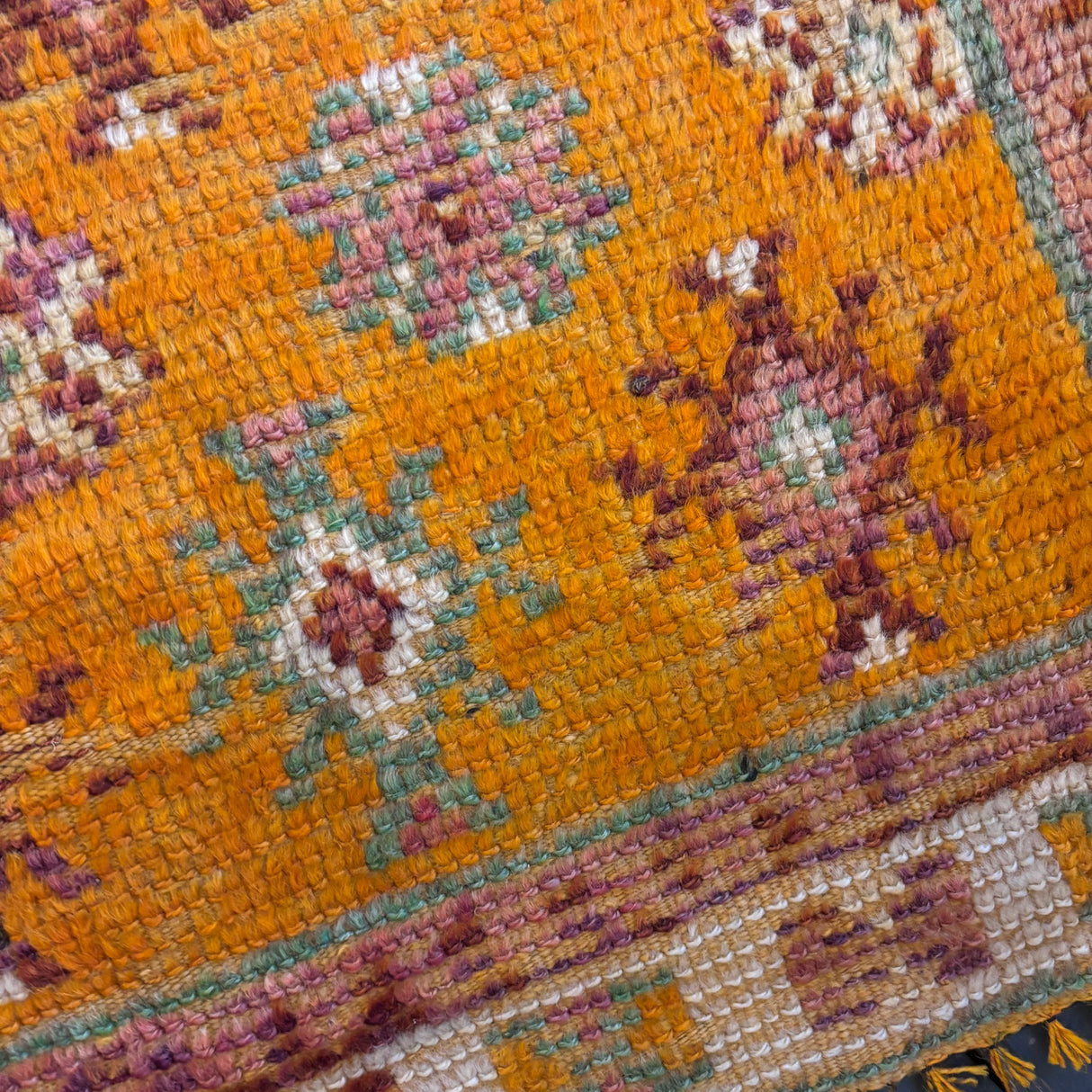 Vintage Moroccan rug