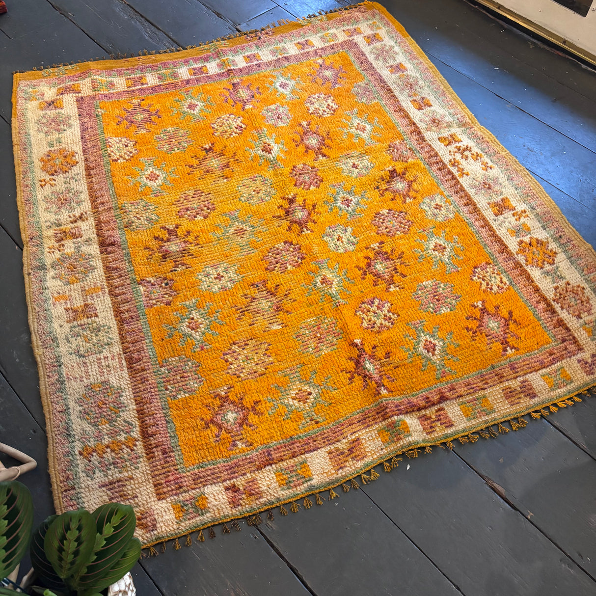 Vintage Moroccan rug