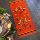 Scandi bird rug